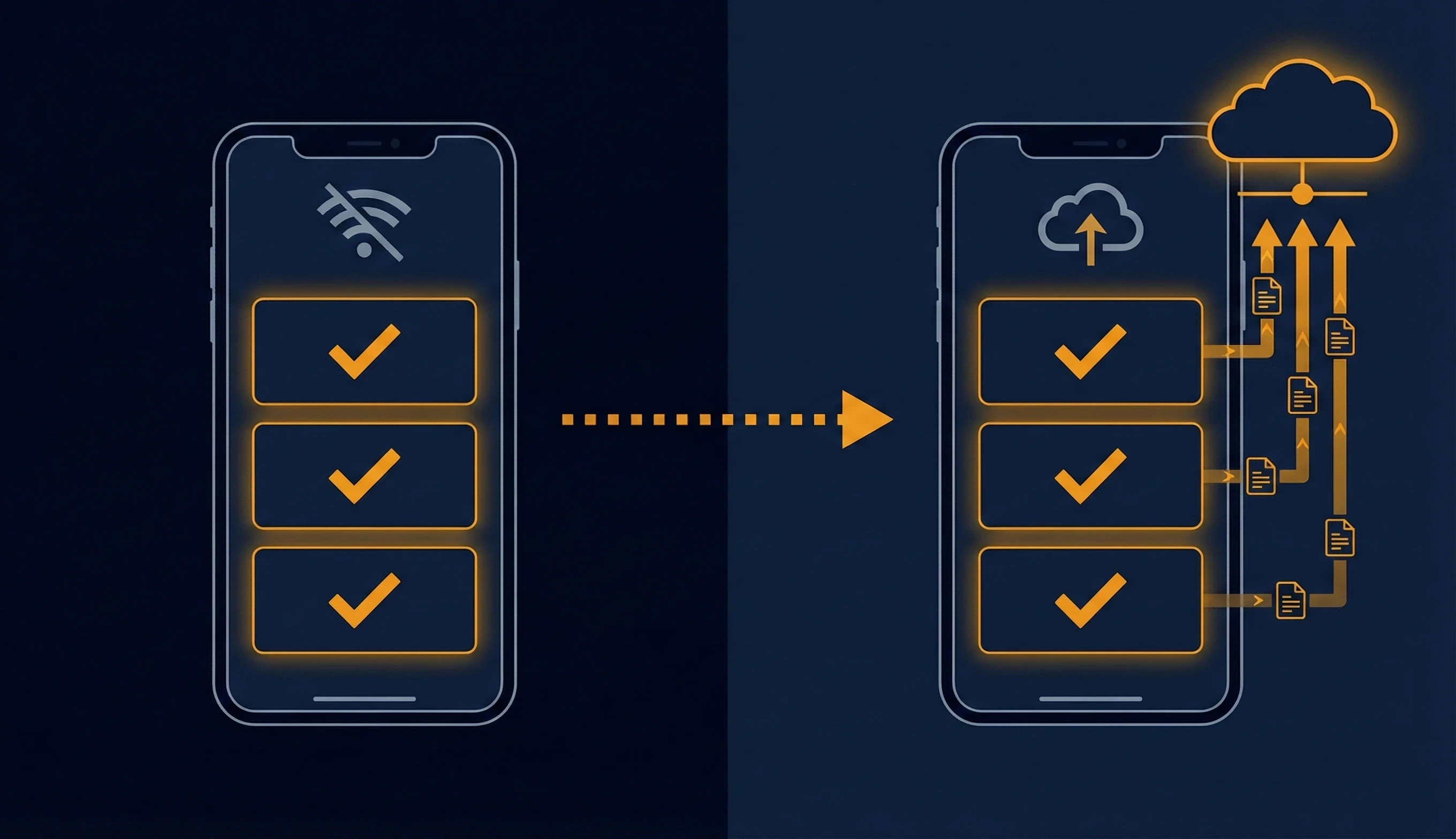 GBRIIDGE modalità offline - sincronizzazione automatica dati CRM al ritorno della connessione